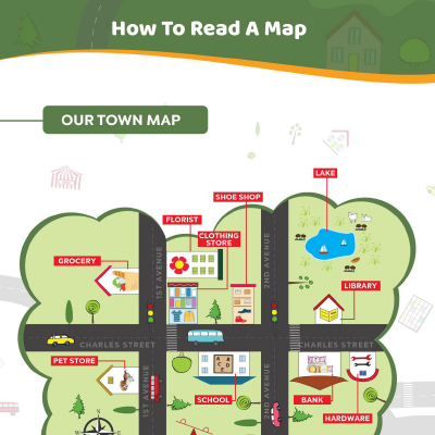 Map Worksheets: Reading A Map | MomJunction