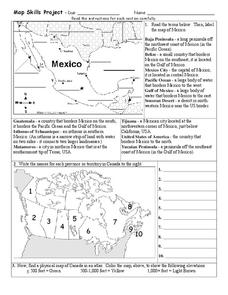 Reading Map Skills Lesson Plans &  Worksheets Reviewed by Teachers