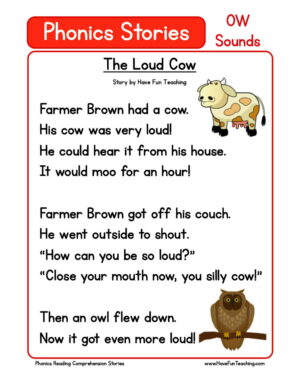 Phonics Worksheets  