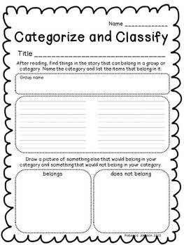 reading skills and strategies worksheet