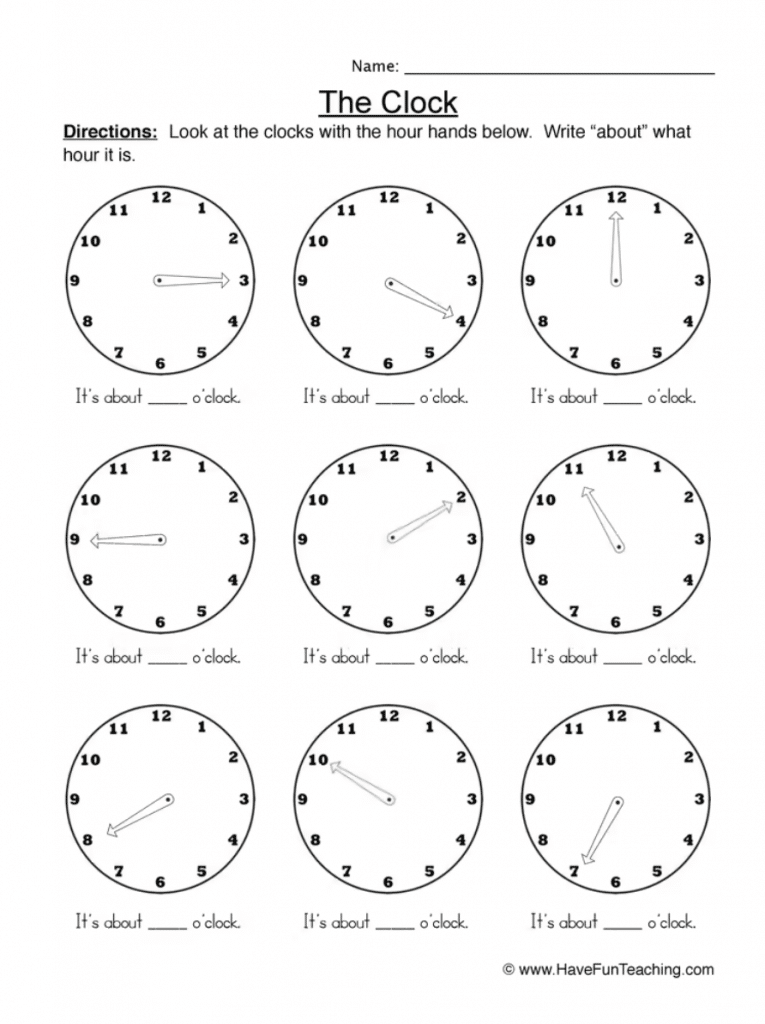 24 Of The Best 1st Grade Time Worksheets - The Teach Simple Blog