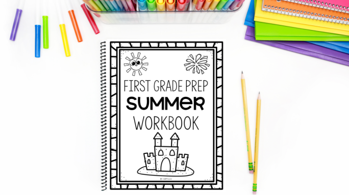 1st Grade Summer Workbooks | TheHappyTeacher