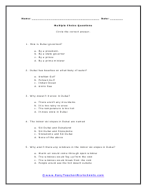 Reading Worksheets for 3rd Graders