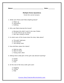 Reading Worksheets for 5th Graders