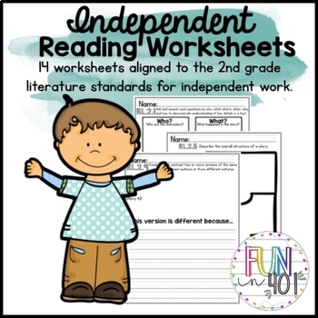 Independent Reading Worksheets for Second Grade Guided and Whole ...