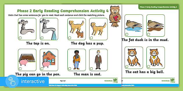 reading worksheet pdf