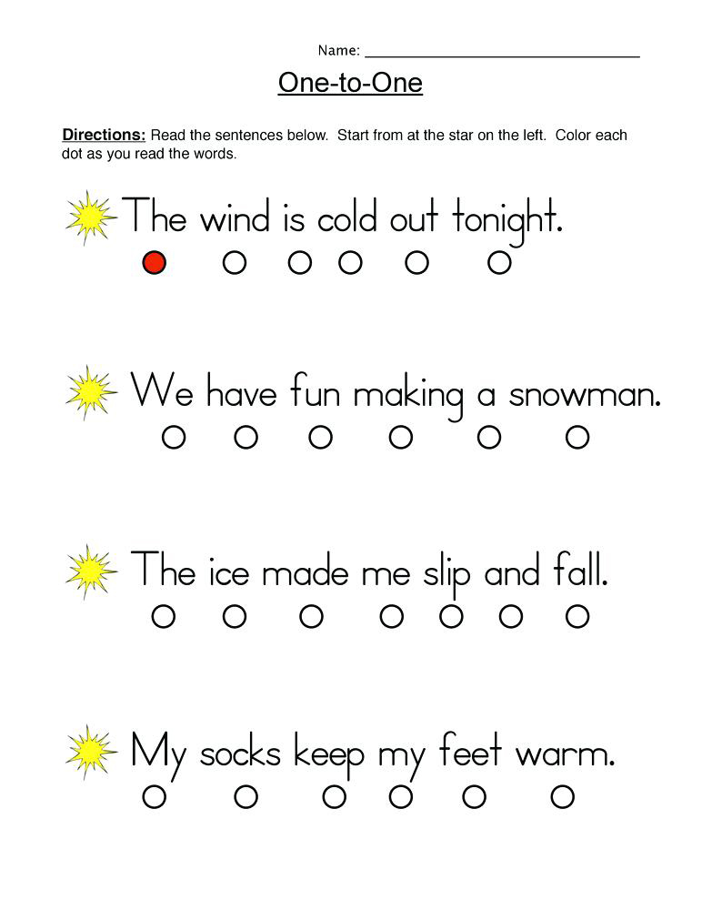 reading writing worksheet for 1st grade