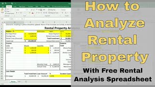 real estate investment worksheet