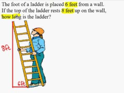 Pythagorean Theorem Application Problems | Pythagorean theorem
