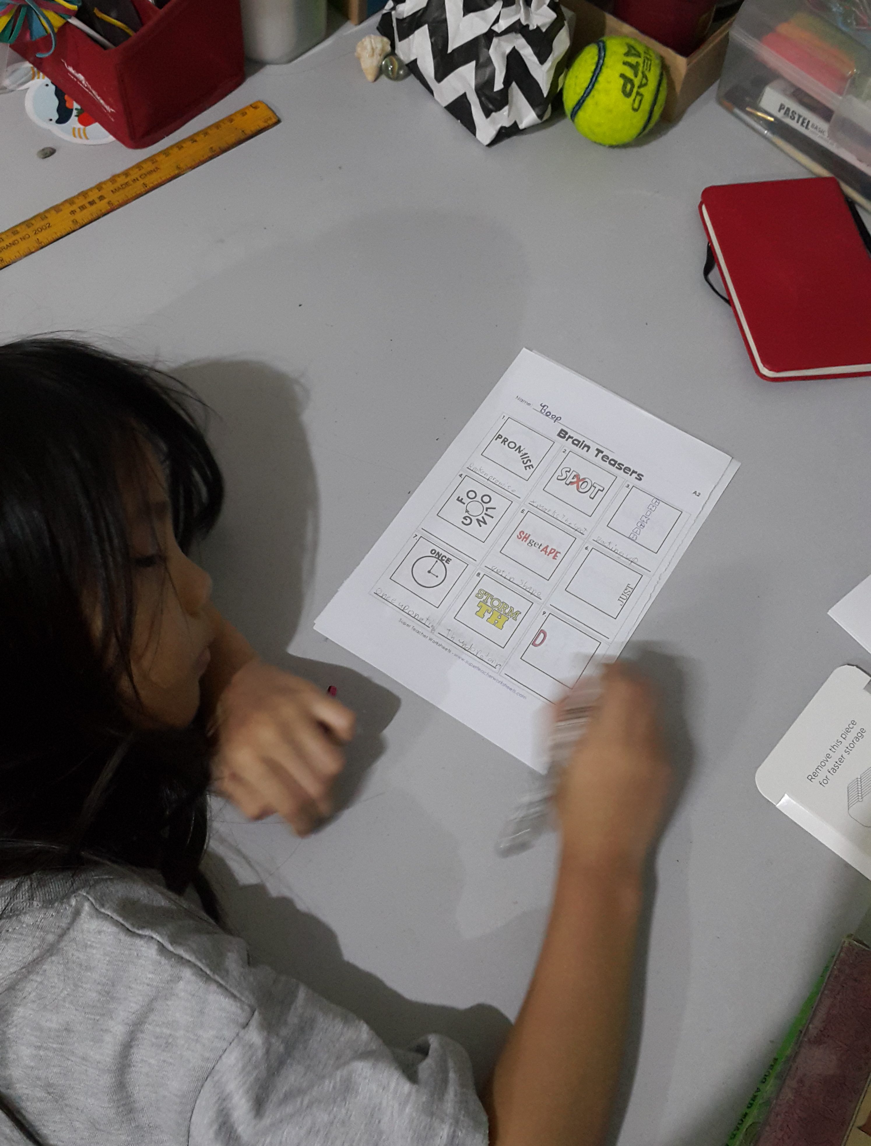 rebus puzzles super teacher worksheet