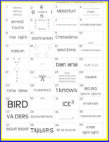 rebus puzzles worksheet pdf