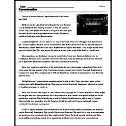 Reconstruction | edHelper
