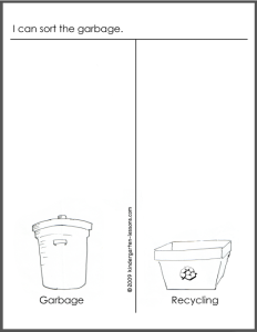 RECYCLING FOR KIDS - 2 - Kindergarten Lessons