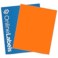 Sticker Paper Printable Vinyl for Inkjet Printer, 60 Sheets Glossy ...
