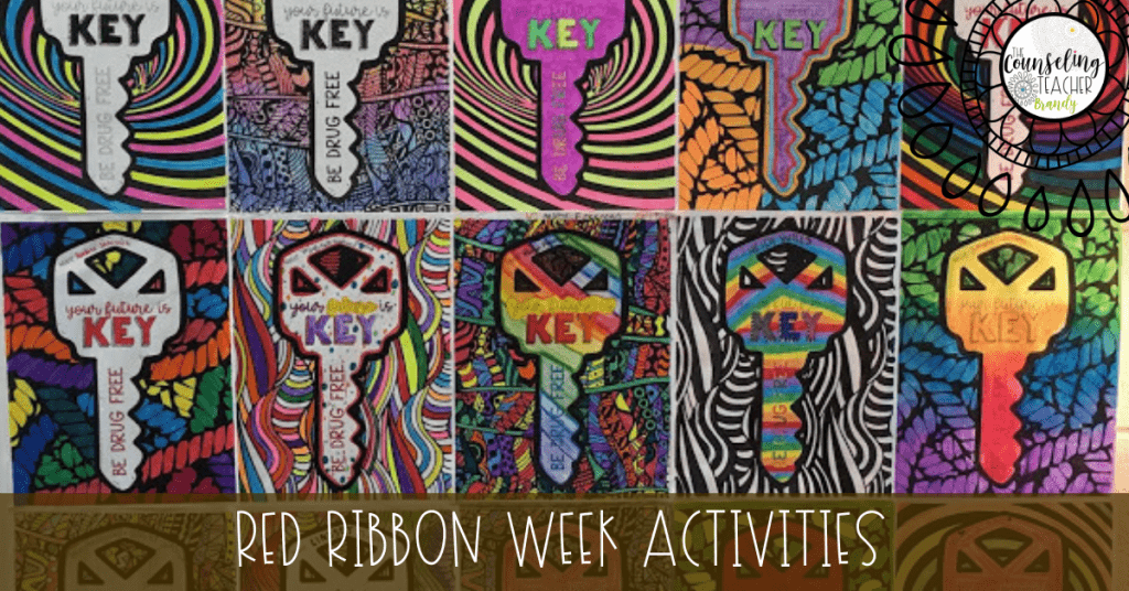 red ribbon week printable worksheet