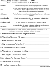 reference worksheet