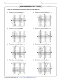Reflection Worksheets