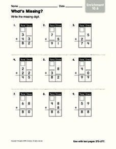Regrouping Tens and Ones Lesson Plans &  Worksheets