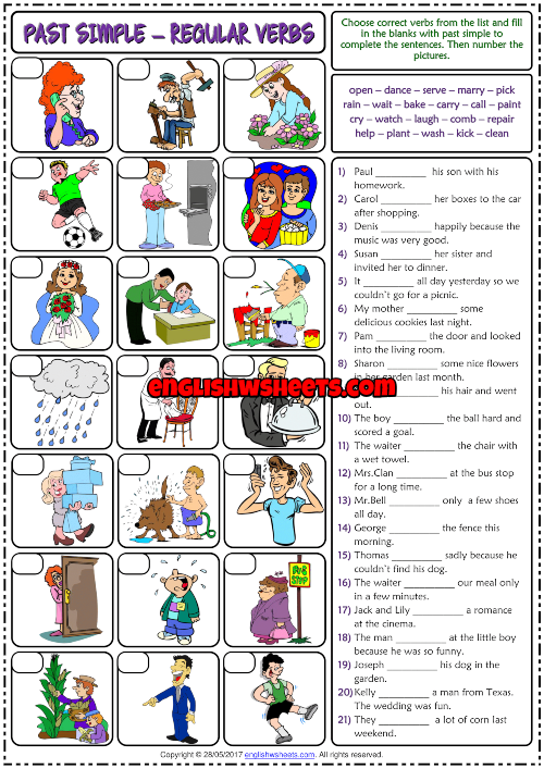 569 Irregular verbs English ESL worksheets pdf &  doc