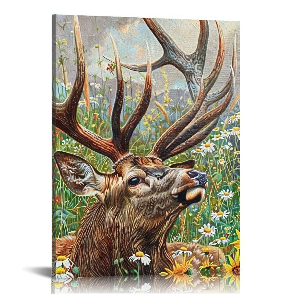 reindeer wall art printable