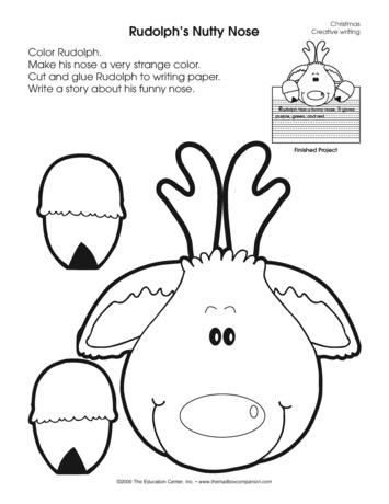 Rudolf the Reindeer English Comprehension Worksheet - English ...