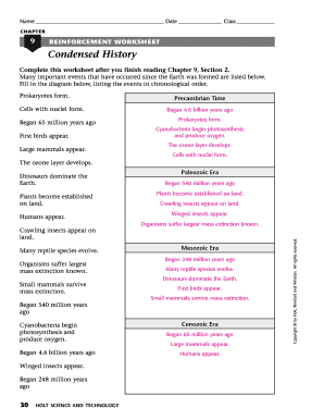 Reinforcement Worksheet Answers - Fill Online, Printable, Fillable ...