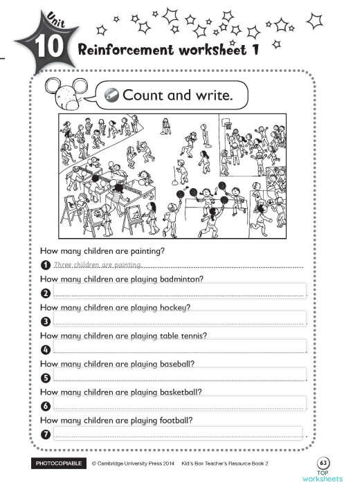reinforcement worksheet. Interactive worksheet | TopWorksheets