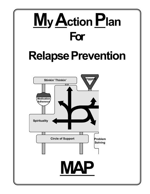 My Action Plan For Relapse Prevention MAP - recovery