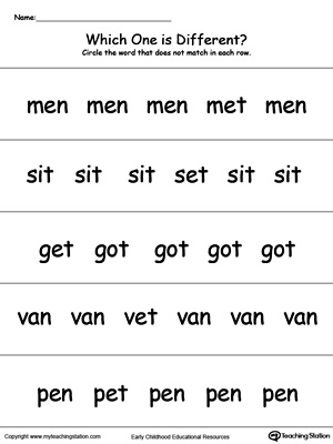 related words worksheet