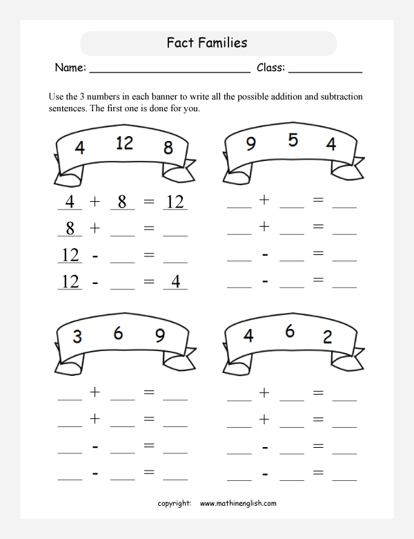 Related Facts Math