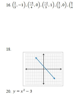 Relation and Functions Worksheet and Answer Key. Free pdf on ...