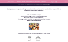 Identify and Use Relevant Information in Given Text Worksheet ...