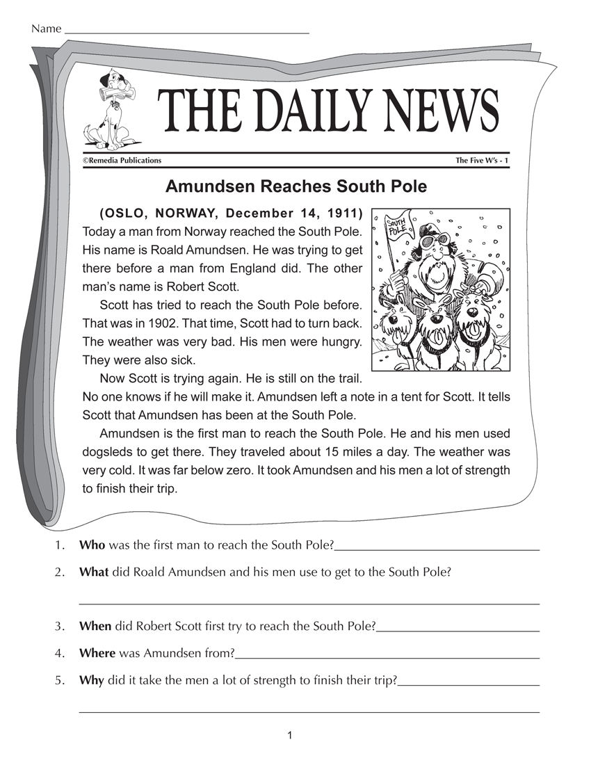 remedia publications free worksheet