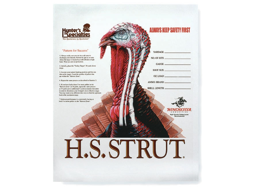 remington printable turkey targets