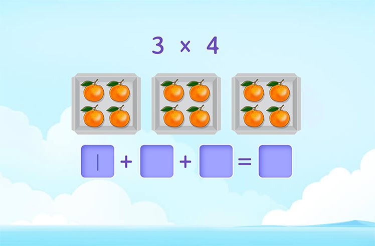 Multiplication by Repeated Addition Games for 3rd Grade Online ...