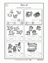 repeated addition worksheet for 2nd grade