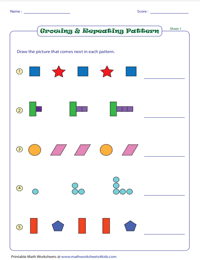 Pattern Worksheets