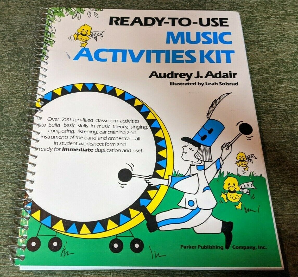 Ready-to-Use Music Activities Kit 200+ Reproducible Student ...