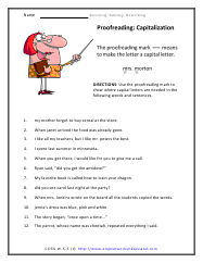 revising and editing worksheet high school