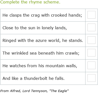 Rhyme Scheme - 40+ Examples, PDF - Worksheets Library