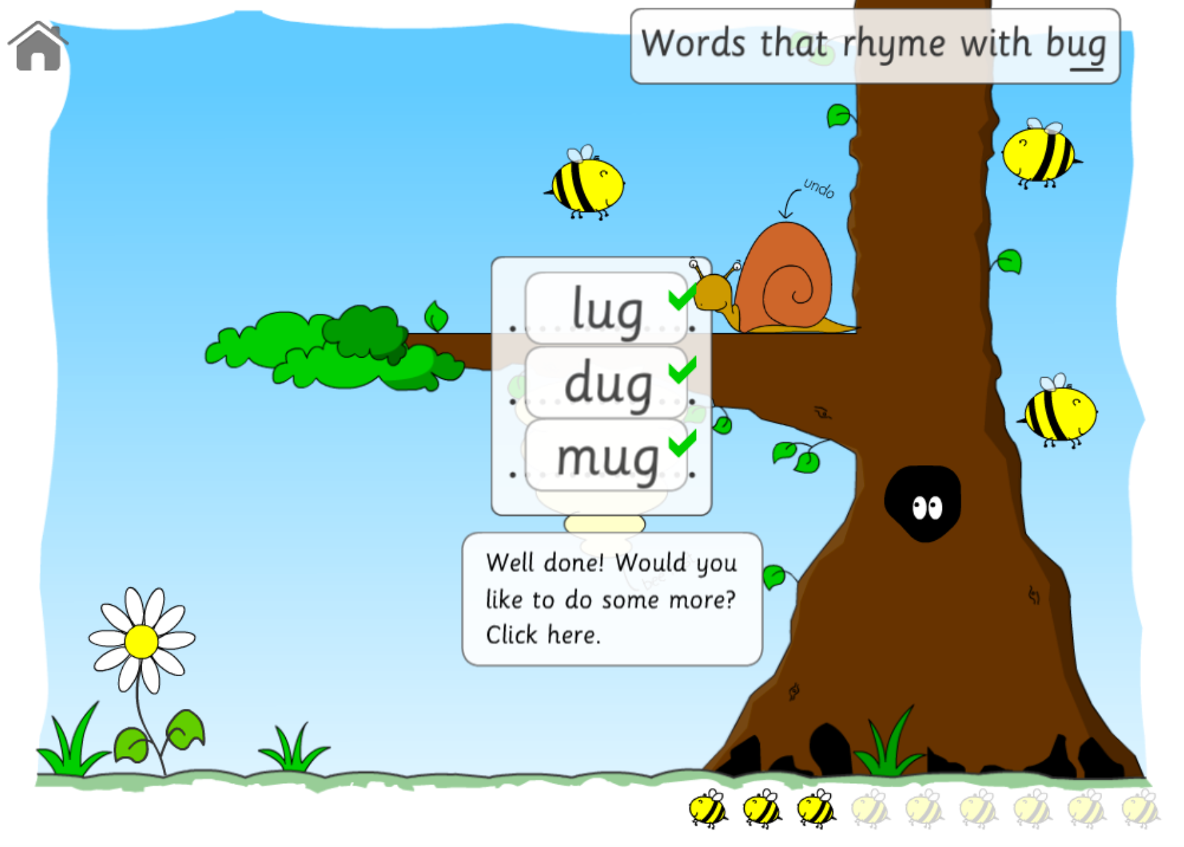 Words that rhyme games