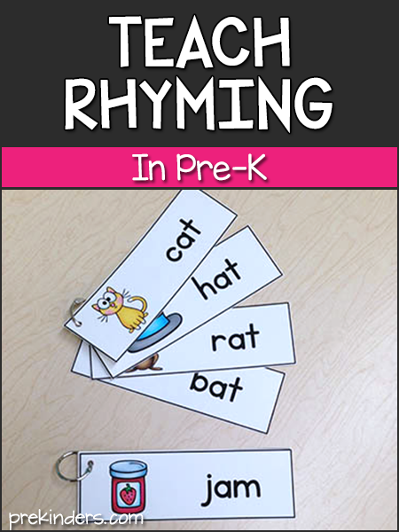 rhyming games for preschoolers