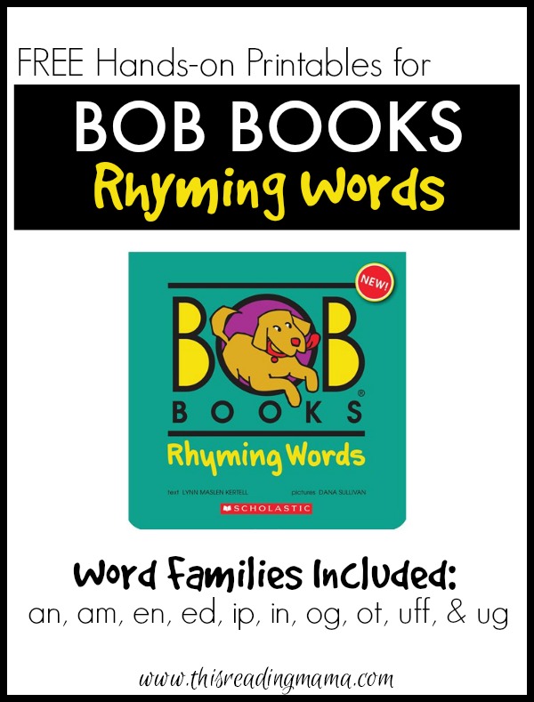 rhyming words book