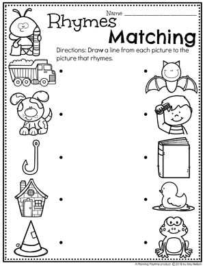 Rhyming Words for Kids - Planning Playtime