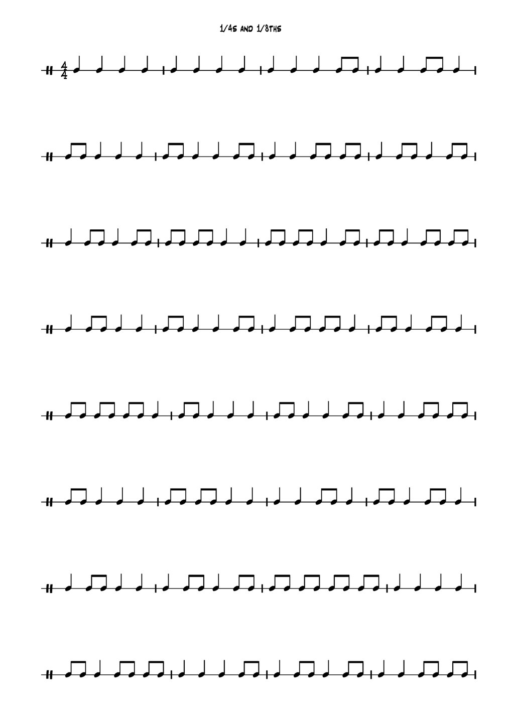 rhythm reading