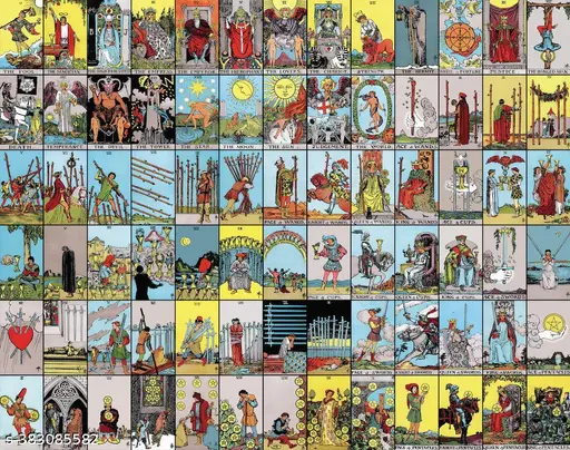 rider waite smith printable tarot cards