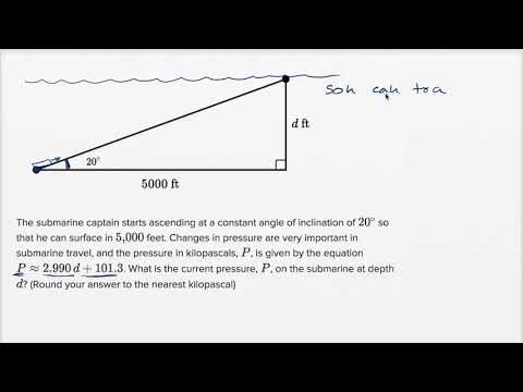 Right triangle word problems — Harder example | Math | SAT | Khan ...