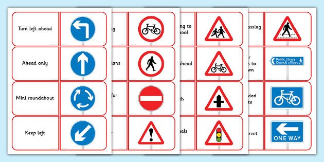 Lesson Plan on Road Signs and Symbols | KS2 Resources