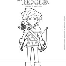 Robin hood - mischief in sherwood coloring pages - Hellokids.com