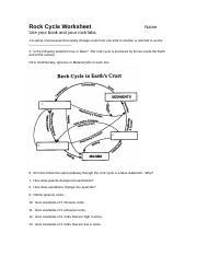 Rock-Cycle-Worksheet 1 .docx - Rock Cycle Worksheet Name Use your ...